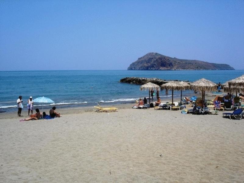 Margarita Beach Hotel Agia Marina Buitenkant foto